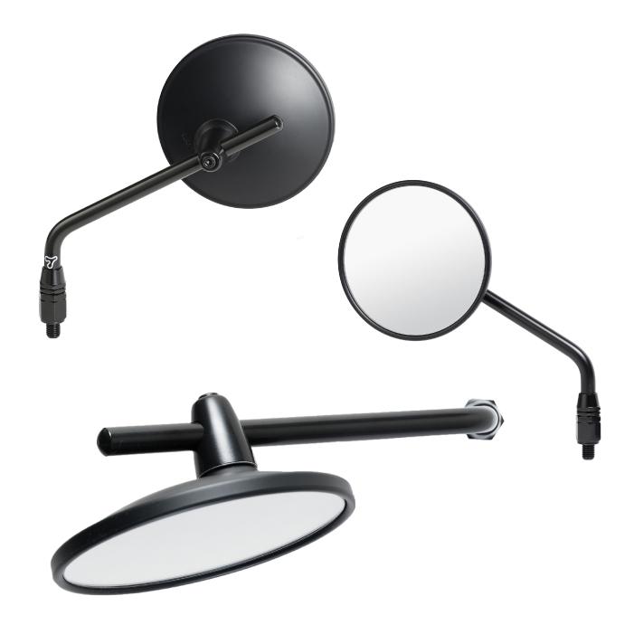 TANAX（タナックス） ナポレオン NA-022 トラッドミラーEX (ブラック