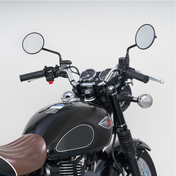 TANAX タナックス　ナポレオンミラー　2個セット TANAX（タナックス） ナポレオン NA-022 トラッドミラーEX (ブラック