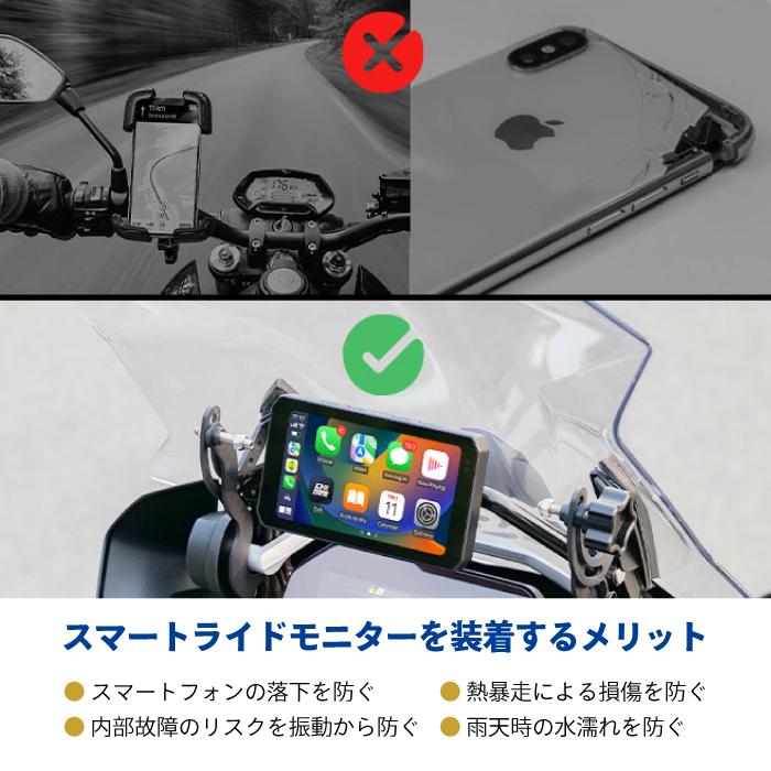 アクセサリー TANAX SMART RIDE MONITOR A10-5 Lite TANAX（タナックス） SRS-010 スマートライドモニターAIO-5 Lite