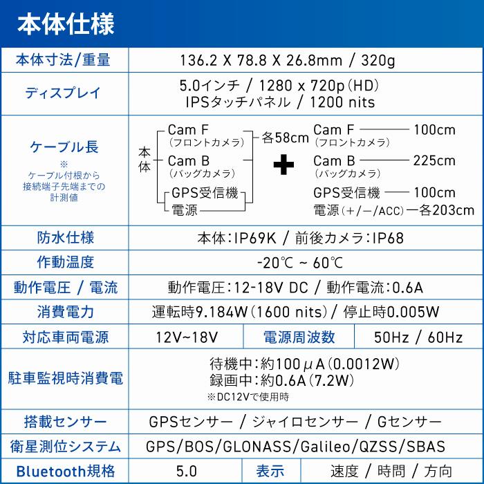 TANAX（タナックス） SRS-050 スマートライドモニター AIO-5 EVO TANAX
