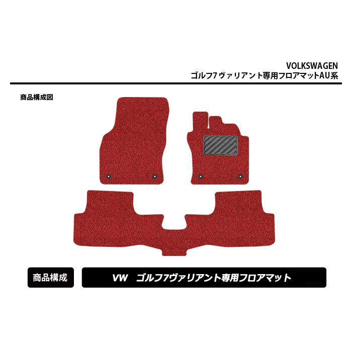 直送品 フォルクスワーゲン ゴルフ7 7.5 ヴァリアント AU系 フロア 