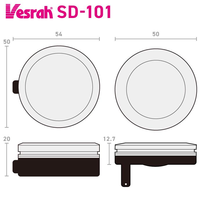 Vesrah ベスラ SD-101 レジンブレーキパッド ビンテージ バイク ホンダ