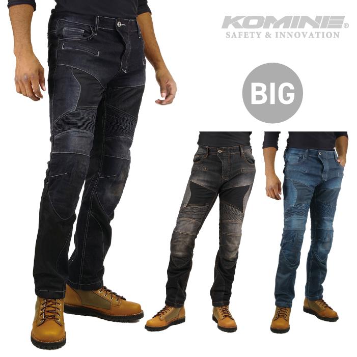 KOMINE 07-7393バイカーウェア　　Sサイズ　新品未使用　メンズ コミネ（Komine） ジーンズ WJ-7393S 大きいサイズ 5XLB・6XLB