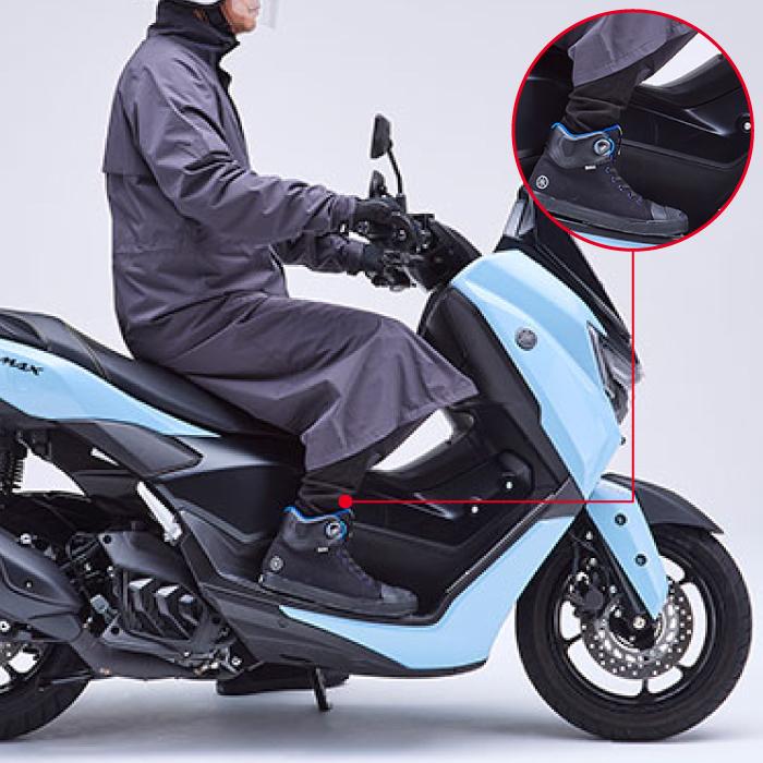 ワイズギア ヤマハ RY7003 スクーター ストレッチレインコート YAMAHA
