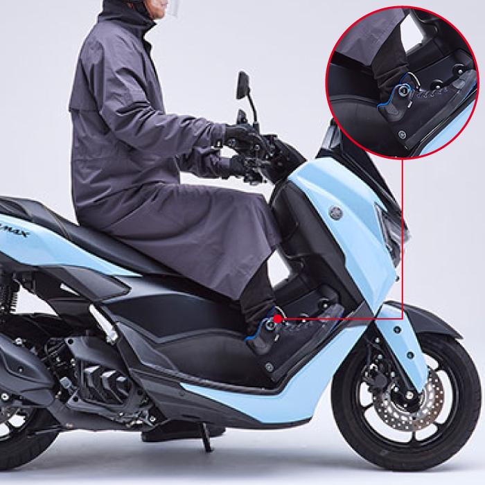 ワイズギア ヤマハ RY7003 スクーター ストレッチレインコート YAMAHA