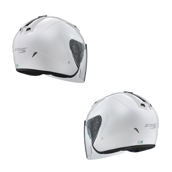ZENITH ジェットヘルメット ホワイト ワイズギア ヤマハ YJ-S ZENITH オープンジェットヘルメット バイク