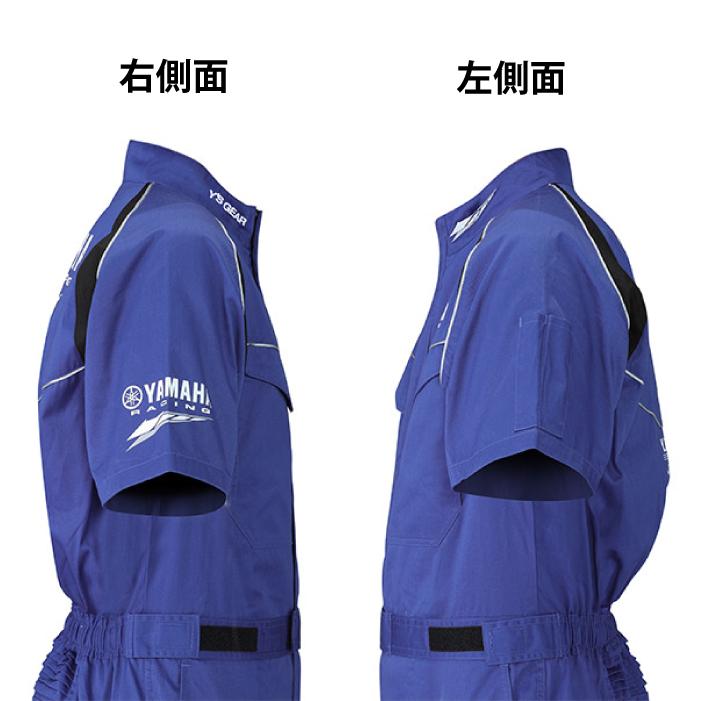 ワイズギア ヤマハ YR8002 メカニックスーツショートスリーブ YAMAHA