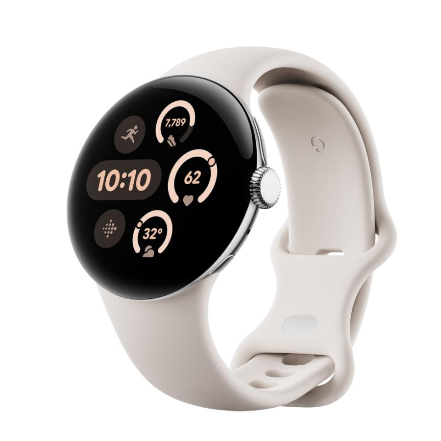 Google Pixel Watch 白色系 Wi-Fiモデル 未使用品 Google Pixel Watch 【新品 未開封品】 3 GA05282-US LTEモデル 32GB
