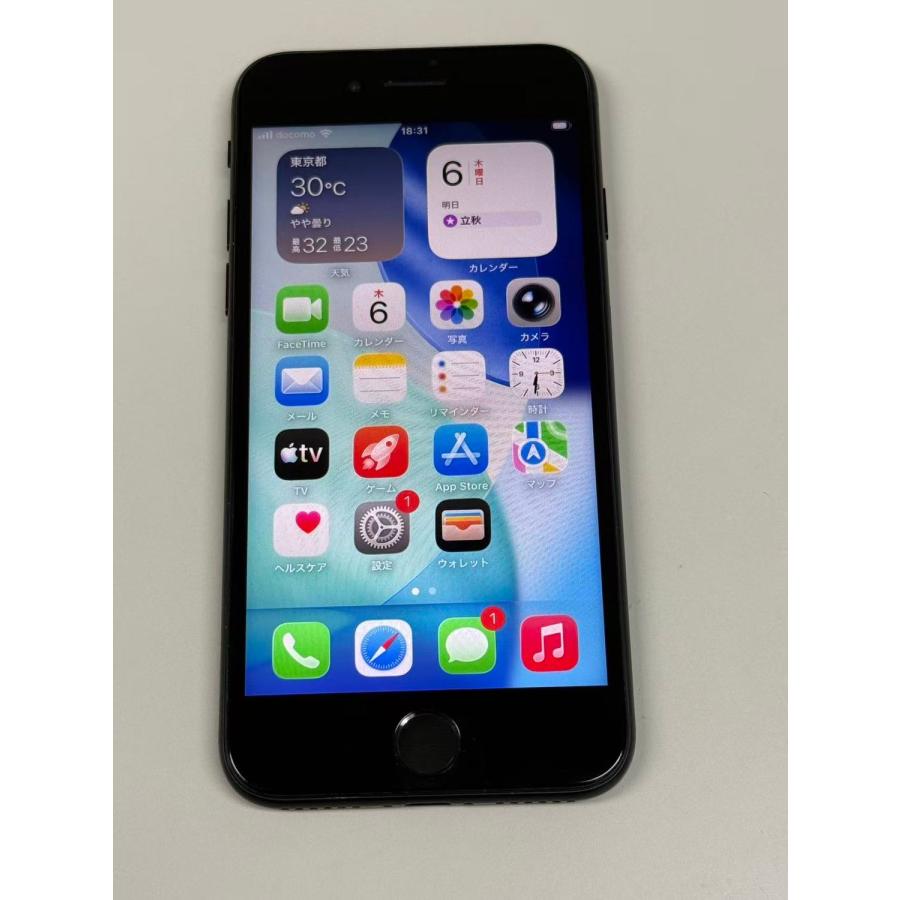 【訳あり】iPhone SE（第3世代）64GB バッテリー100% iPhone 訳アリ 電池100% SE(第3世代) 64GB ミッドナイト SIMフリー