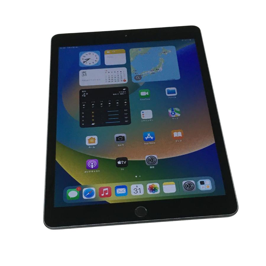 iPad 美品 電池100％ SIMフリー Apple 第7世代 32GB スペースグレイ