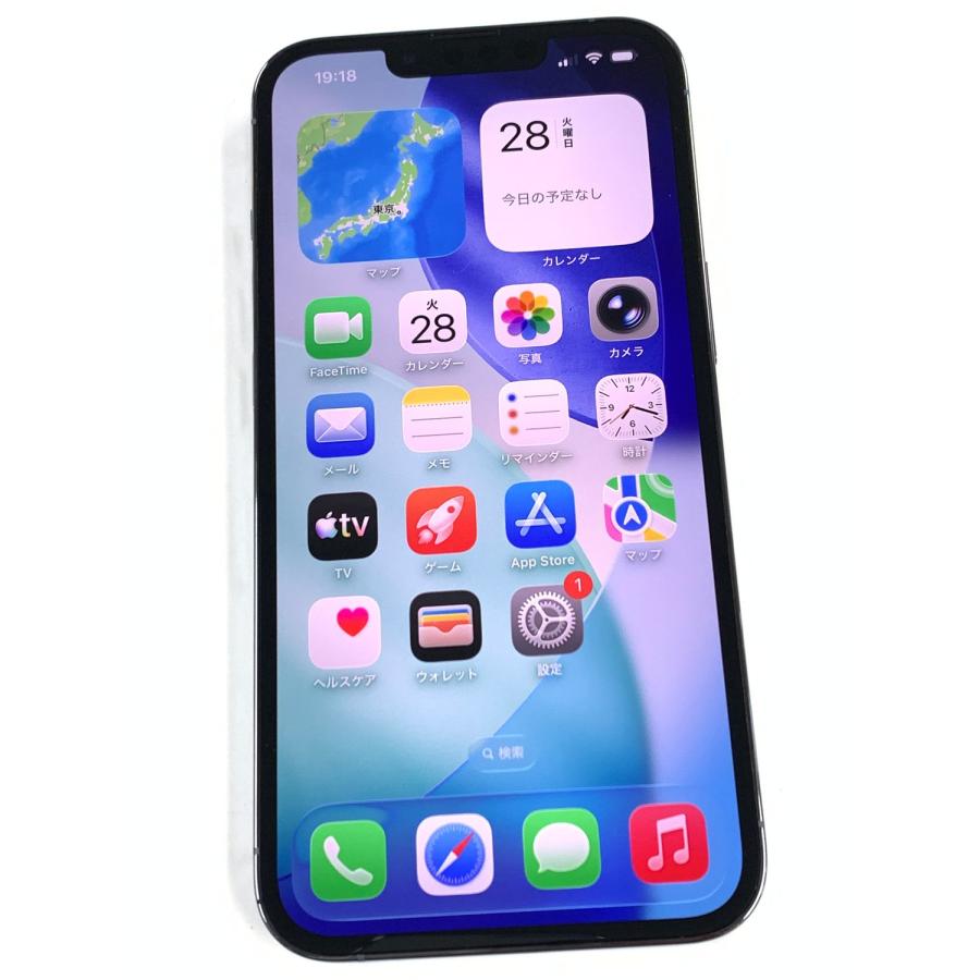 iPhone 13 Pro 極美品 電池100%SIMフリー iPhone13 128GB ブルー : JM