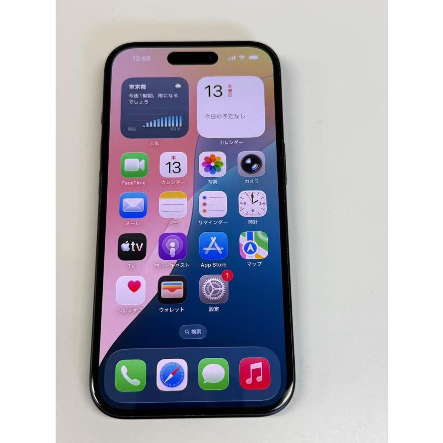 iPhone 15 美品 電池84% iPhone15 128GB ブラック SIMフリー : JM
