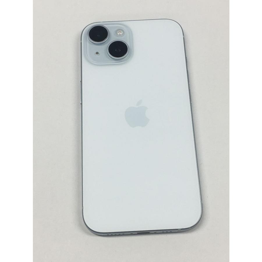 Apple 美品 電池86％ iPhone15 128GB ブルー Appleストア版【動作確認