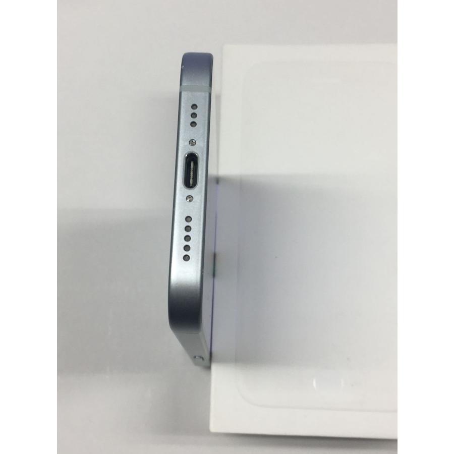 Apple 美品 電池86％ iPhone15 128GB ブルー Appleストア版【動作確認