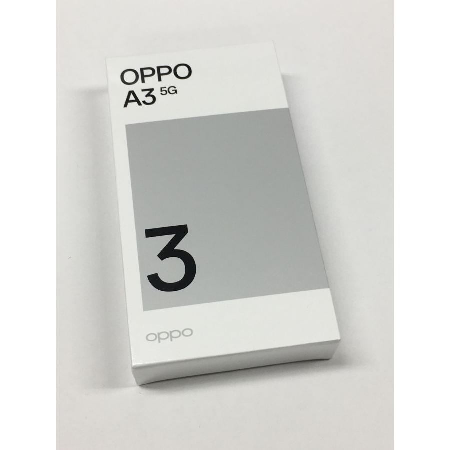 OPPO（オッポ） 【新品未開封品】OPPO A3 5G A402OP 128GB パープル Y