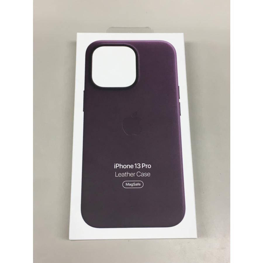 Apple 新品 apple レザーケース (iPhone 13 Pro用) - ダーク Apple 新品 apple レザーケース (iPhone 13 Pro用) - ダーク