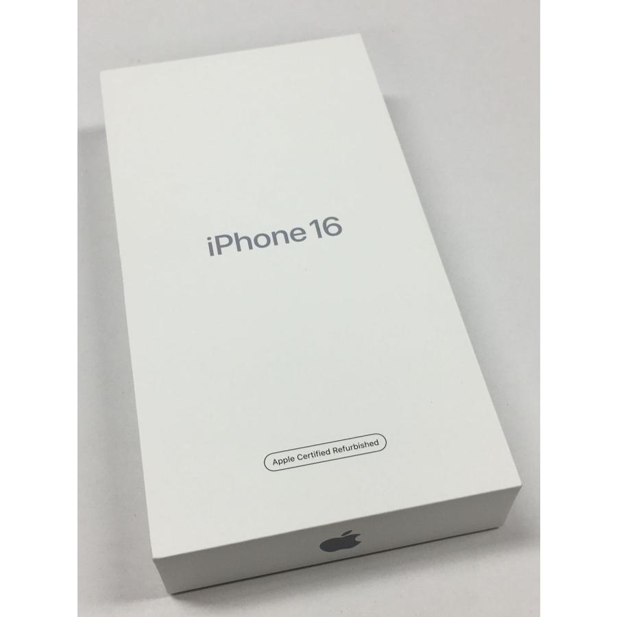 未開封 iPhone16 256GB ホワイト SIMフリー / Apple保証1年 : JM