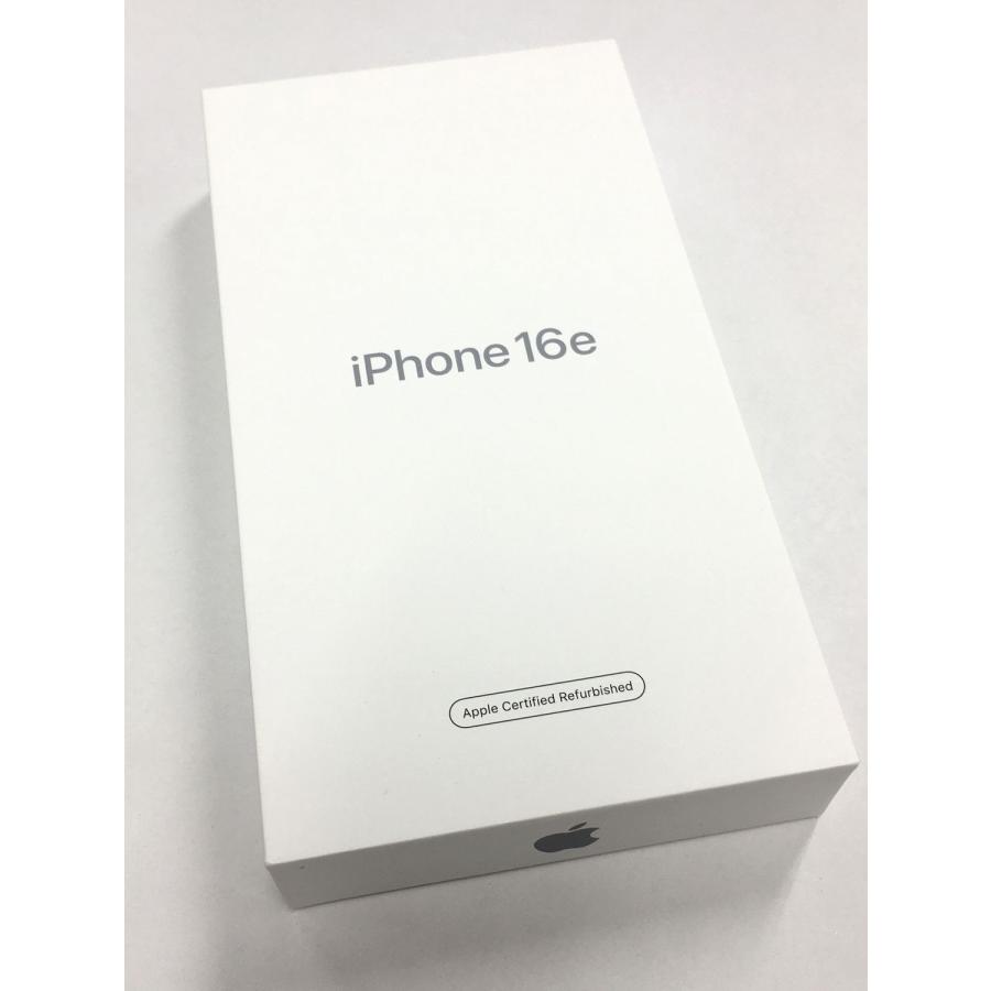 未開封 iPhone16e 128GB Black / SIMフリー Apple公式保証1年 : JM