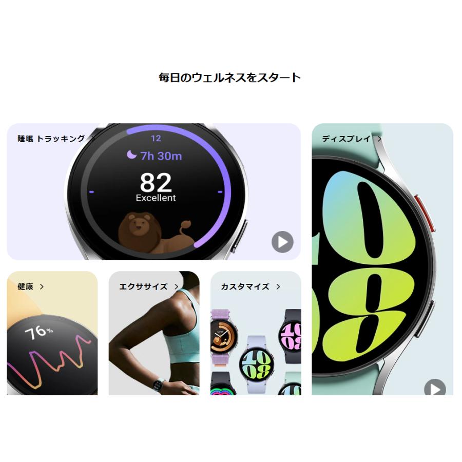 Galaxy 新品未開封 Samsung SM-R945F Watch6 44mm LTEモデル SIMフリー 