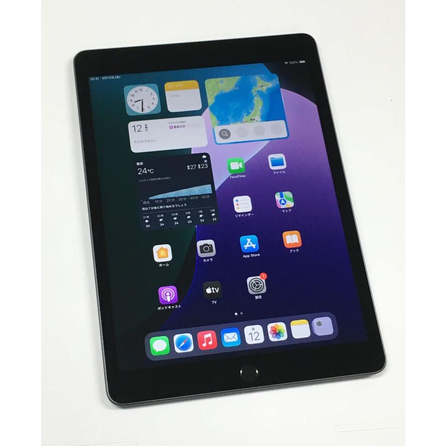 iPad 【動作確認・初期化済み】電池92％ Apple 第9世代 Wi-Fi 64GB