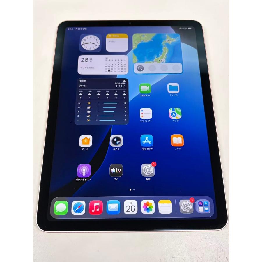 iPad 外装極美品 電池84％ iPad Air（第4世代) WiFiモデル 64GB ローズ
