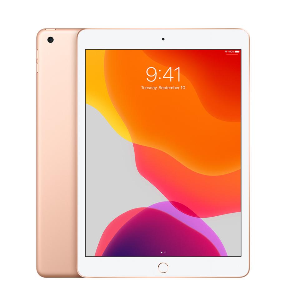 iPad Apple 10.2インチ 第7世代 Wi-Fi 128GB ゴールド ACアダプターと
