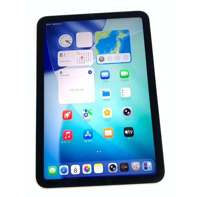 iPad mini 液晶美品 電池100％ mini(A17 Pro) 128GB Wi-Fiモデル