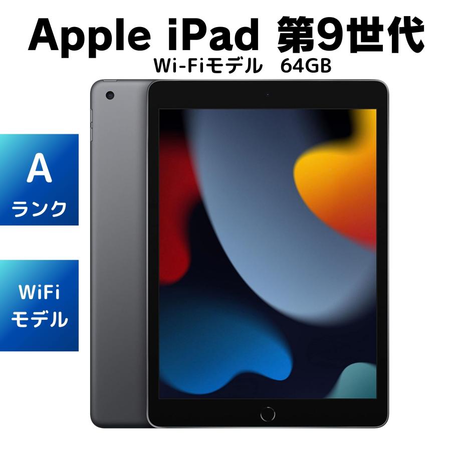 iPad 極美品 電池89% Apple 第9世代 64GB WiFiモデル スペースグレイ