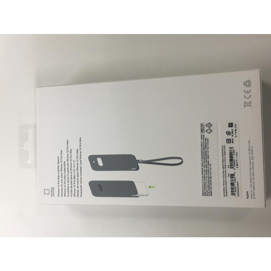 iPhone 12 Pro Max 新品apple 純正正規品 MAX用レザースリーブ iPhone 12 Pro Max 新品apple 純正正規品 MAX用レザースリーブ