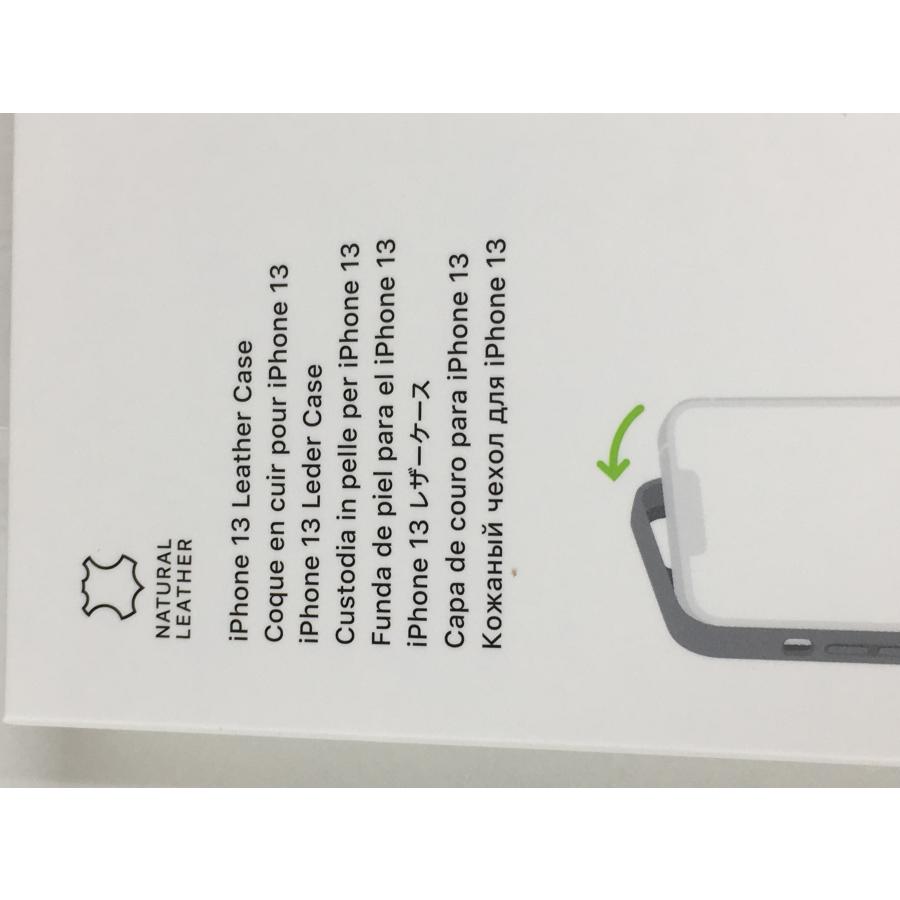 新品apple 純正正規品 iPhone 13用レザーケース ダークチェリー Apple MagSafe対応 MM143FE/A