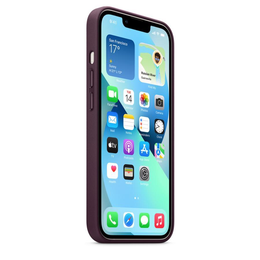 iPhone 13 新品apple 純正正規品 13用レザーケース ダーク iPhone 13 新品apple 純正正規品 13用レザーケース ダーク