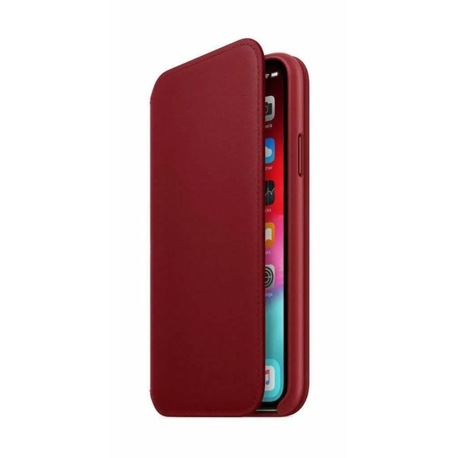 Apple 純正 iPhone X ( iPhoneXS )用レザーフォリオ ウォレッド ケース