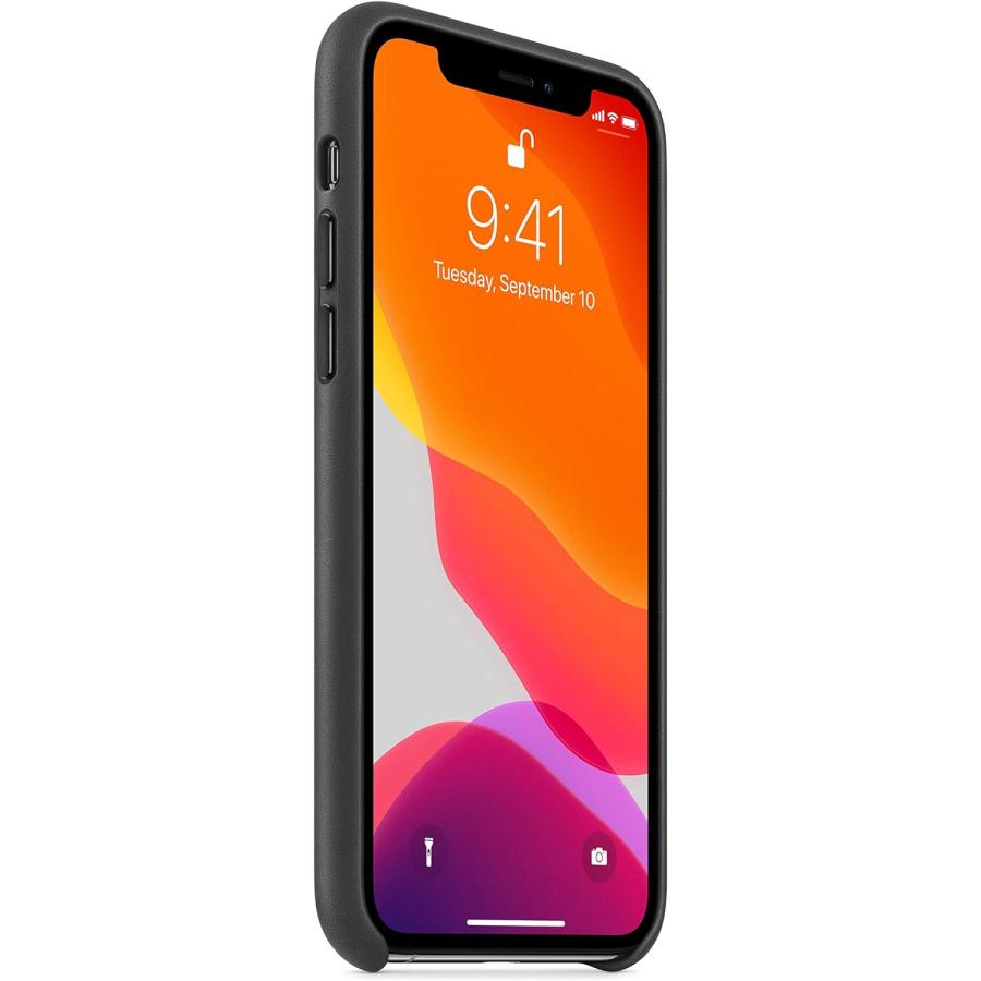 新品　apple 純正正規品 iPhone 11 Pro用レザーケース  ブラック｜jm-mobile｜03