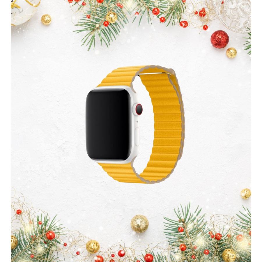 純正Apple Watchバンド　レザーループ　Lサイズ Apple 新品未開封品 アップル純正正規品 Apple Watch 44mm/45mm/46mm用