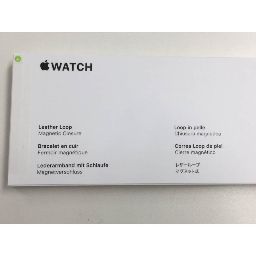 Apple Watch - 未開封品 apple watch純正品バンド レザーループ 本革ベルト　M 楽天市場】アップル 純正 Apple Watch 本革 44mm 42mm ケース用