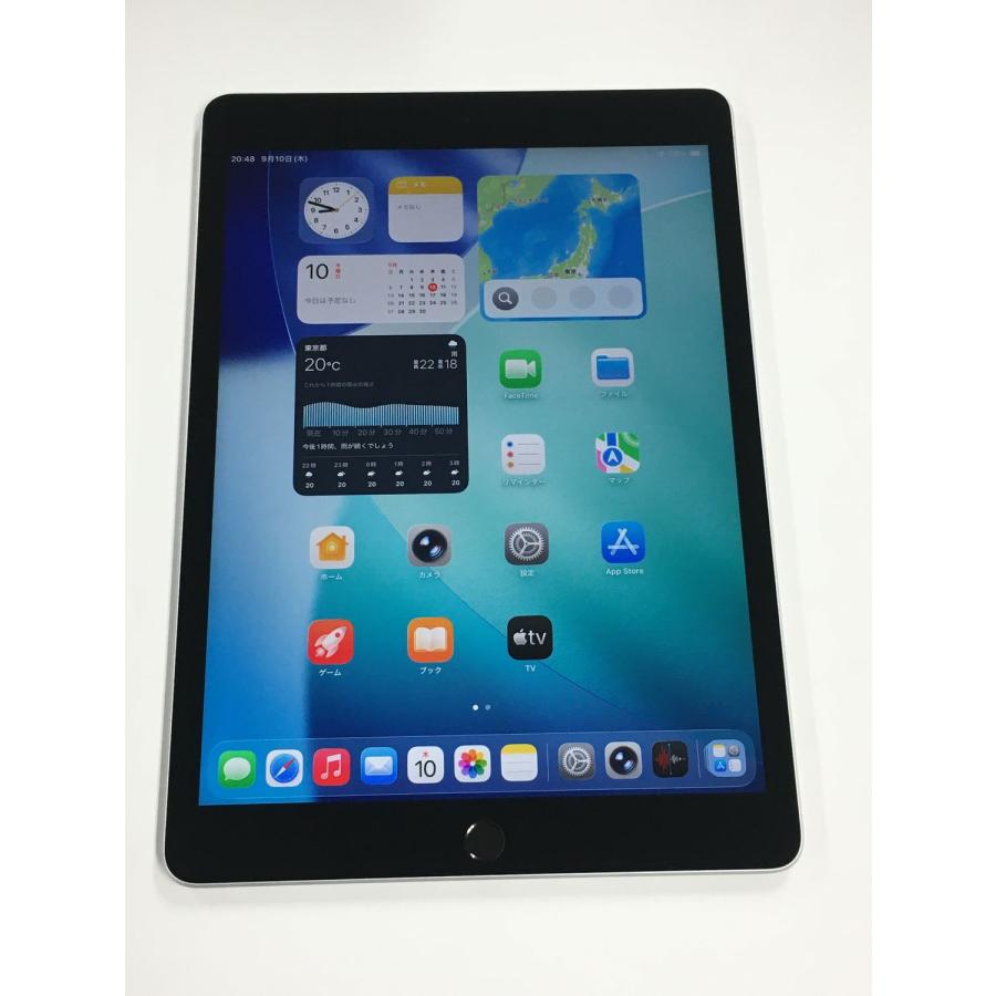 Apple iPad 第9世代 本体 iPad 極美品 電池89% Apple 第9世代 64GB WiFiモデル シルバー【動作