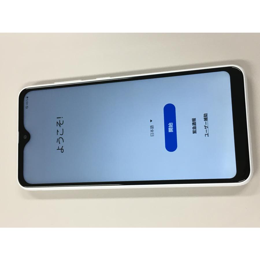 【送料無料】美品　SIMフリー docomo Galaxy A22 5G SC-56B white ホワイト｜jm-mobile｜02