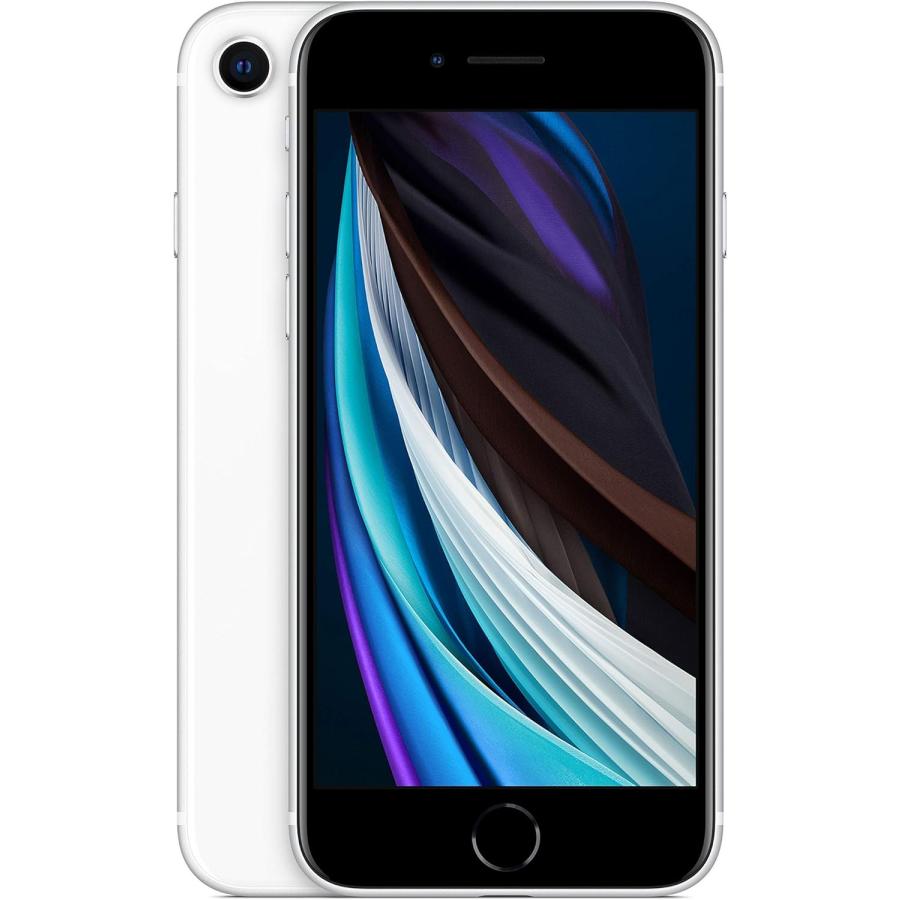 美品 iPhone SE 128GB ホワイト 第2世代 バッテリー100％ 美品・Aランク】電池100％ SIMフリー Apple iPhone SE (第2世代) 128GB