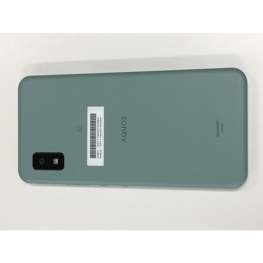 爆買い！】 未使用品SIMフリー AU AQUOS wish SHG06 オリーブグリーン