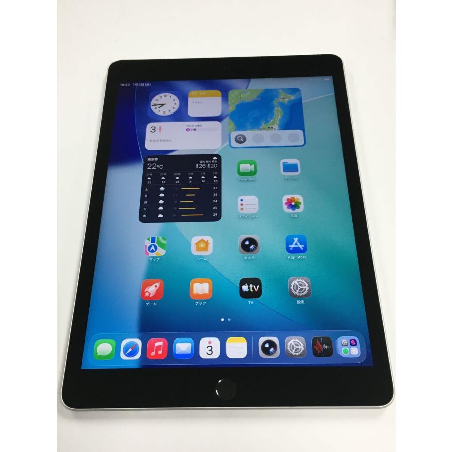 iPad 美品 電池99% Apple 第9世代 64GB WiFiモデル シルバー【動作確認