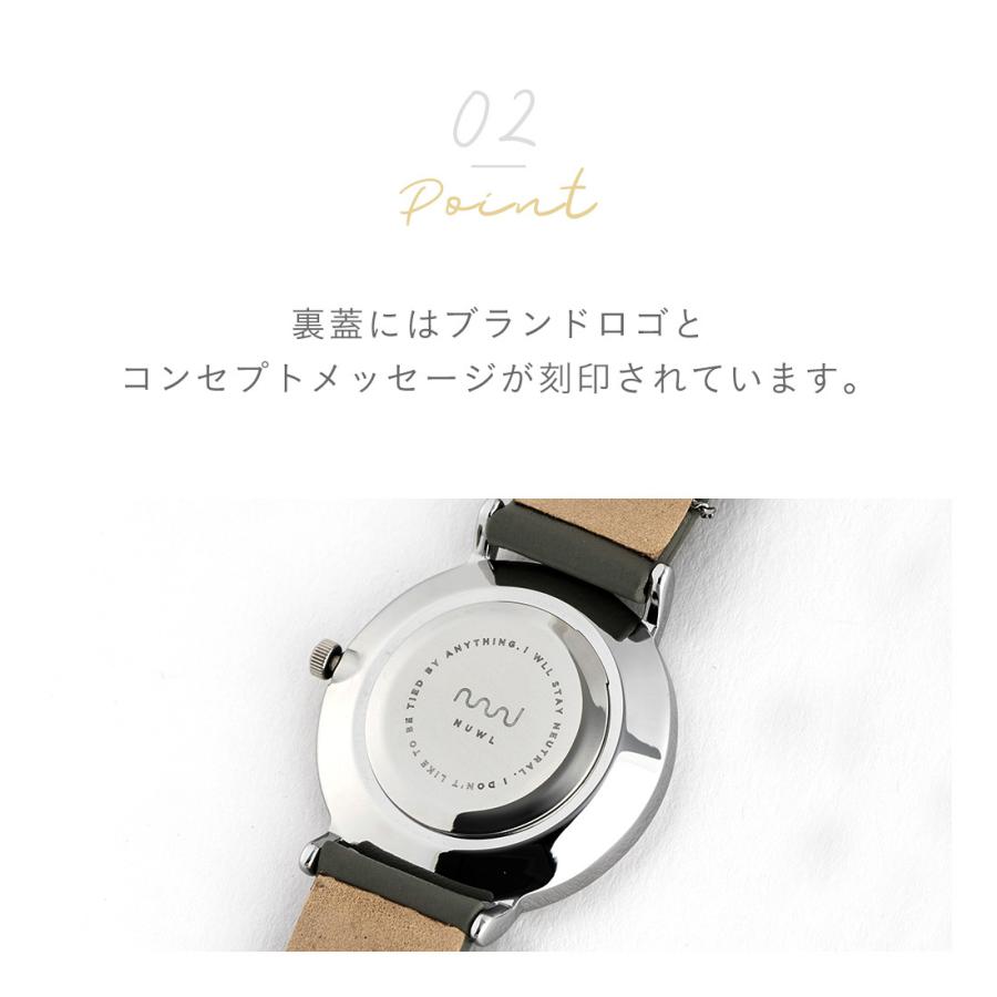 腕時計 レディース  大人可愛い ウォッチ ピンク フェミニン カジュアル シンプル プレゼント 母の日 NUWL CROCE DOT | NUWL | 09