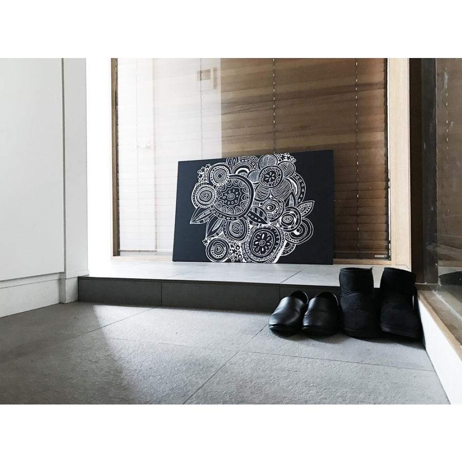 ファブリックパネル おしゃれ インテリア 雑貨 Flower Fabricpanel