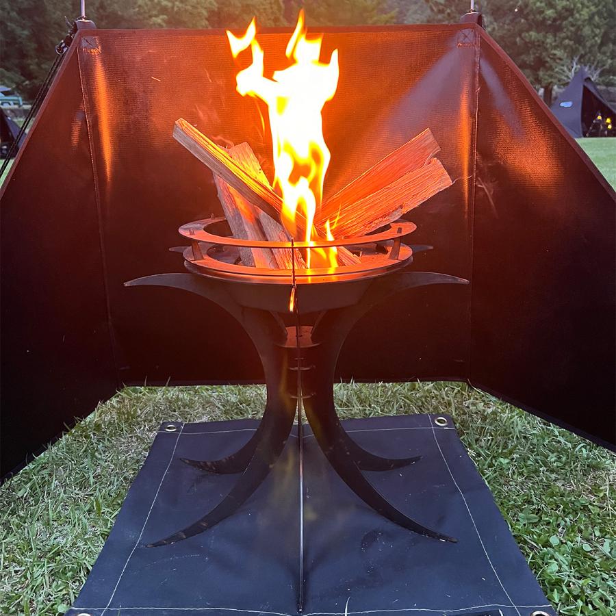 KURONOS クロノス 焚火台 2 篝火黒炎 Kagaribi : KURONOS - 通販