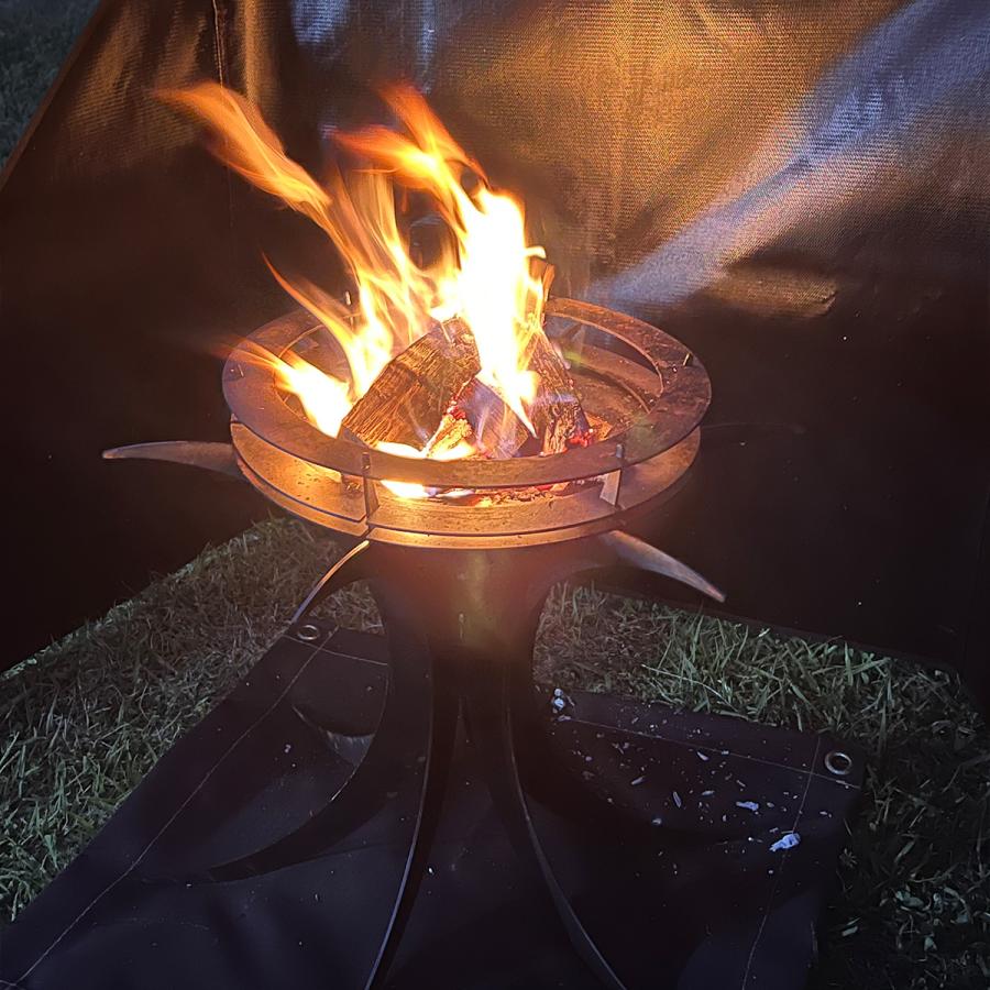 KURONOS クロノス 焚火台 2 篝火黒炎 Kagaribi : KURONOS - 通販