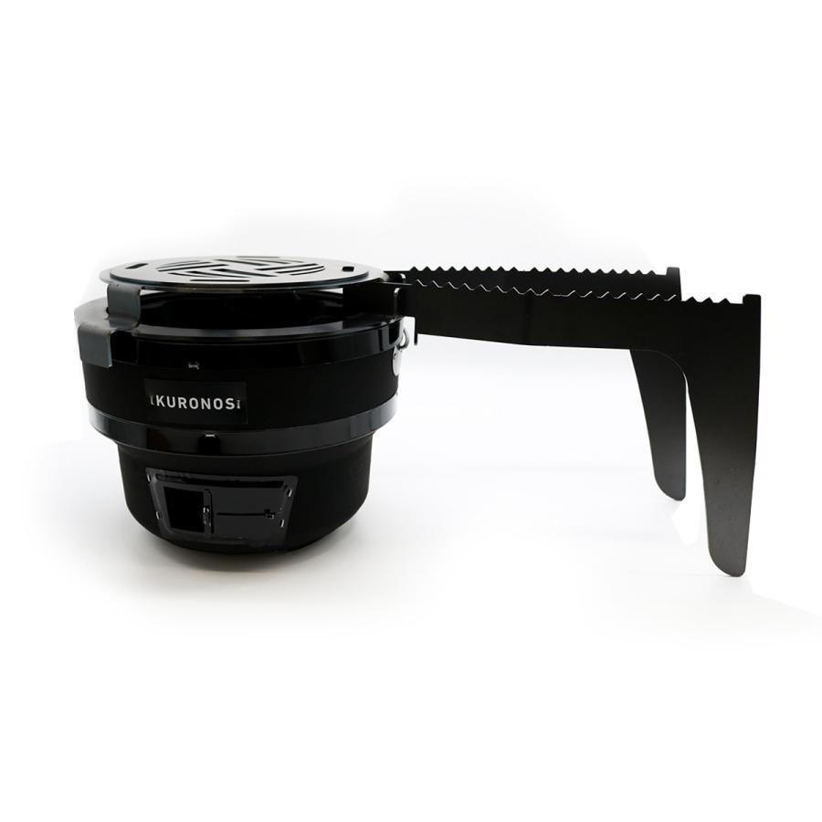 KURONOS クロノス 五徳 七輪専用五徳セット 7号用 黒皮鉄 : KURONOS