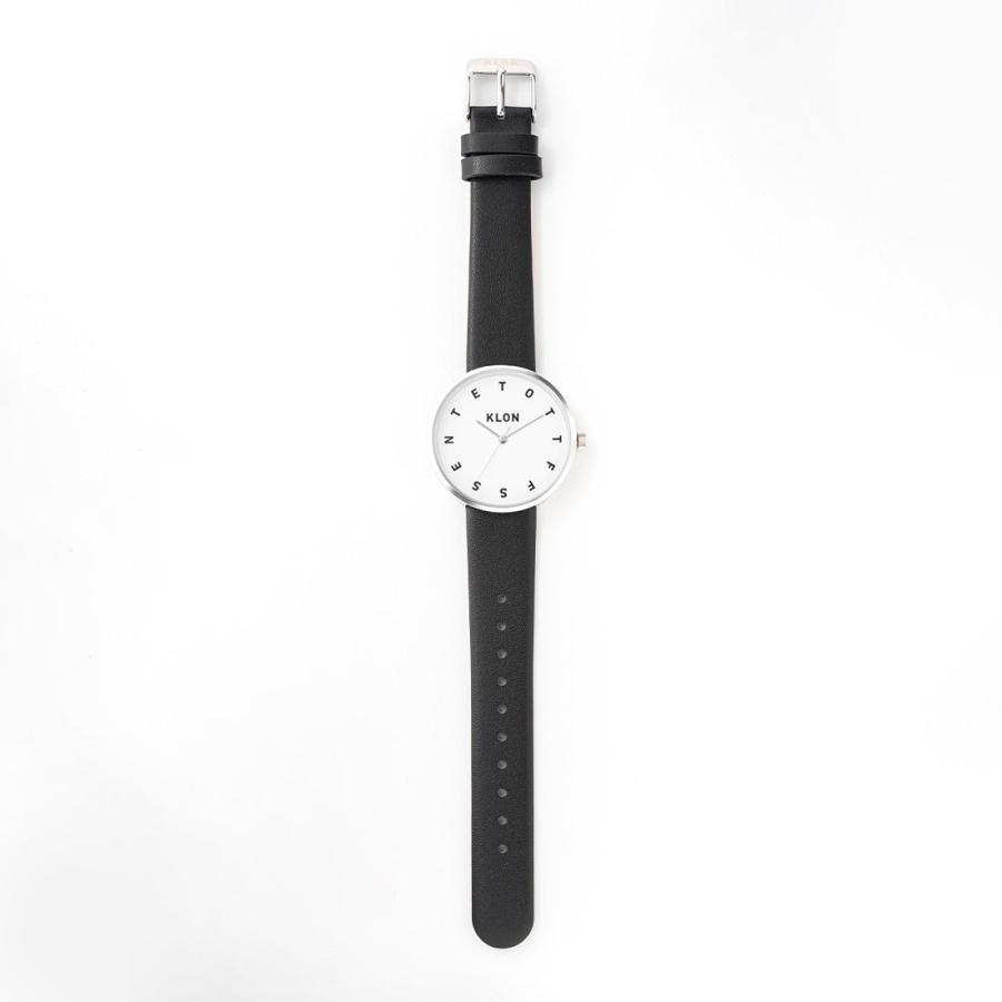 腕時計 時計 メンズ レディース ギフト クローン KLON ALPHABET TIME [38/W-FACE/B-BELT]｜jmc｜04