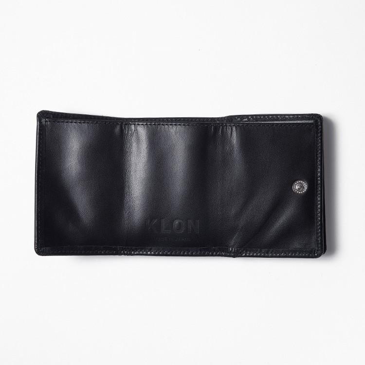 ウォレット 長財布 モノトーン シンプル Klon Trifold Wallet Black Klon Wallet 3f Bkwh Jam Store 通販 Yahoo ショッピング