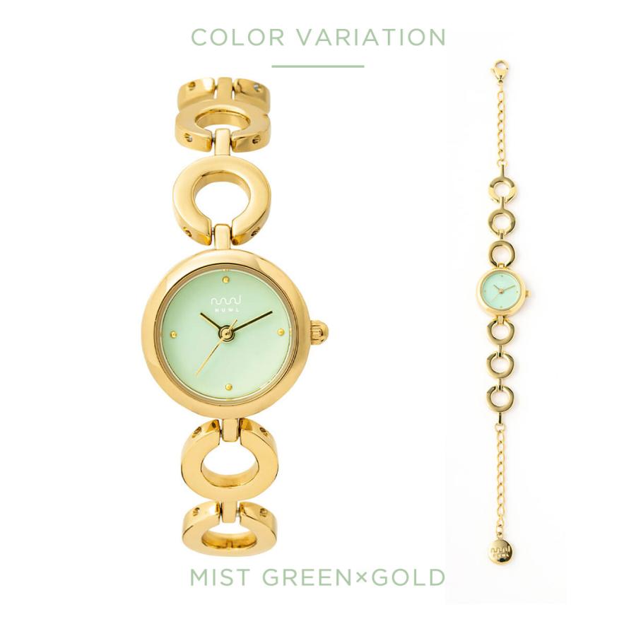 NUWL 腕時計 レディース 大人可愛い ウォッチ チェーン