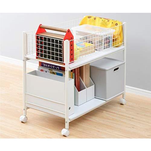 山善 押入れ 幅37 5 奥行77 高さ64 5cm クローゼット 収納ラック 幅37 5 奥行77 高さ64 5cm キャスター ストッパー付き キャスター ホワイト ホワイト Osr 7538wh Wh 棚板着脱可能 組立品 A B084zgw992 2311 なつみ商会 開店記念セール