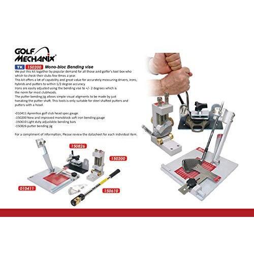 Tk 1500 Golfmechanix アイアン ゴルフ パター ロフト Golfmechanix ライ調整工具 ベントバーセット A B08s3551cg なつみ商会